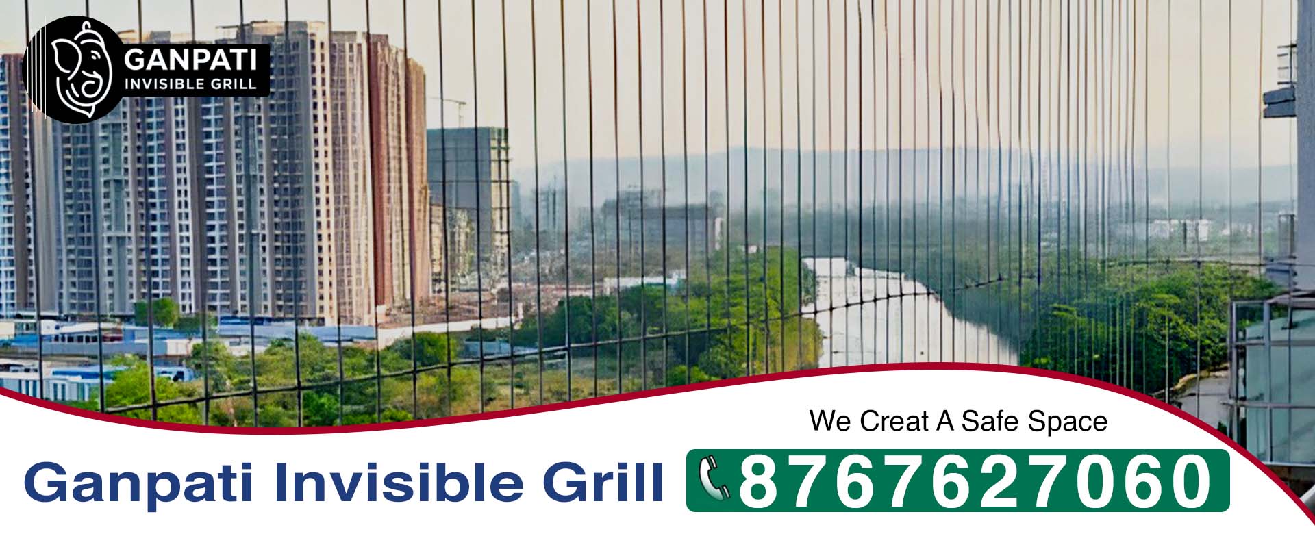 Ganpati Invisible grill Banner 1